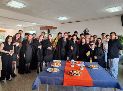 Educa25 - Lanche com antigos alunos