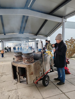 Castanhas para todos!