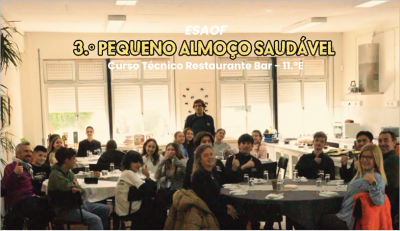 3.º Pequeno-Almoço